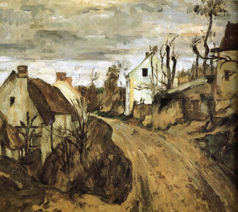 Paul Cezanne Village de sac Sweden oil painting art